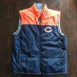 NWOT Reversible Chicago Bears vest